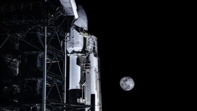 SpaceX Falcon 9 Moon Crash