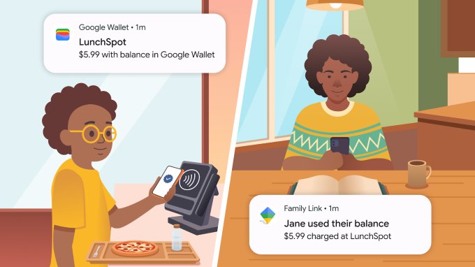 Google Wallet Kids Controls