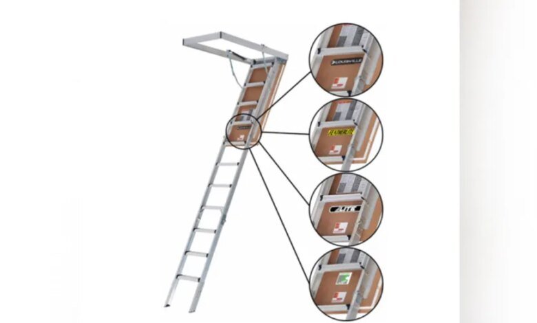 Louisville Ladder Recalls 1.77M Attic Ladders