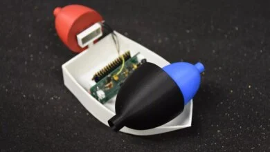 Acoustic Resonance Innovation Allows Motorless Micro-Robots to Fly and Navigate Water 7 Motorless Acoustic Micro-Robots