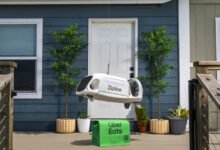 Uber Zipline Drone Delivery