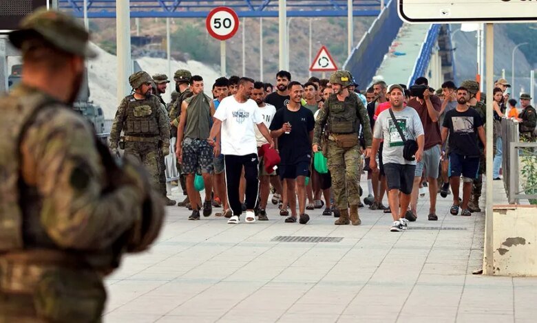 Spain Enforces Ceuta Border Security