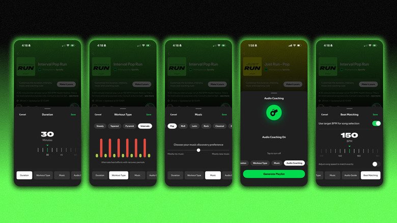 Spotify Running Mode