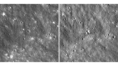 NASA Orbiter Captures 60-Foot Lunar Crater Left by SpaceX Rocket Impact 8 SpaceX Lunar Crater