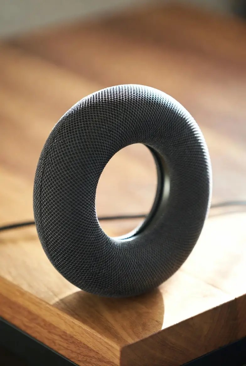 Altavoz inteligente de OpenAI, imaginado por Grok.