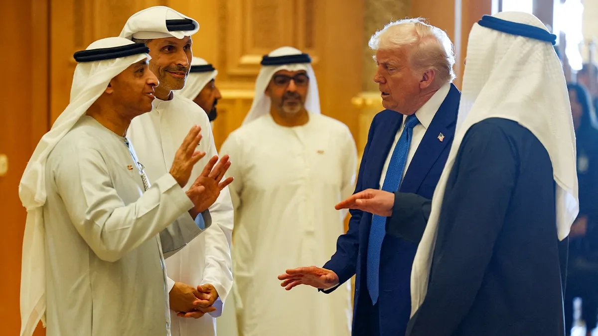 U.S. Mediators Under Scrutiny as Talks with Iran Shift to Strait of Hormuz Shipping Deal 6 President Trump visits the United Arab Emirates