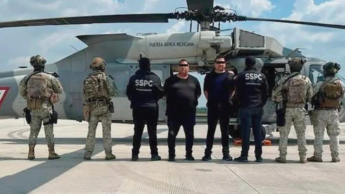 Ramón Ángel Álvarez Ayala, identified as a top CJNG figure, is taken into custody.
