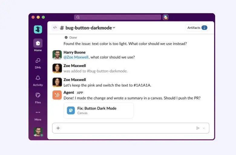 slack code 02