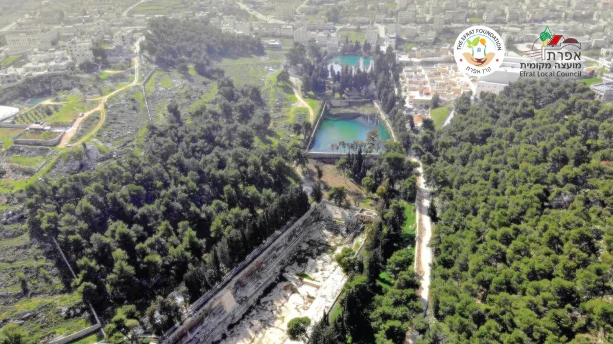 Israeli and Palestinian Officials Clash Over Control and Preservation of Ancient Solomon's Pools 3 Solomon's Pools