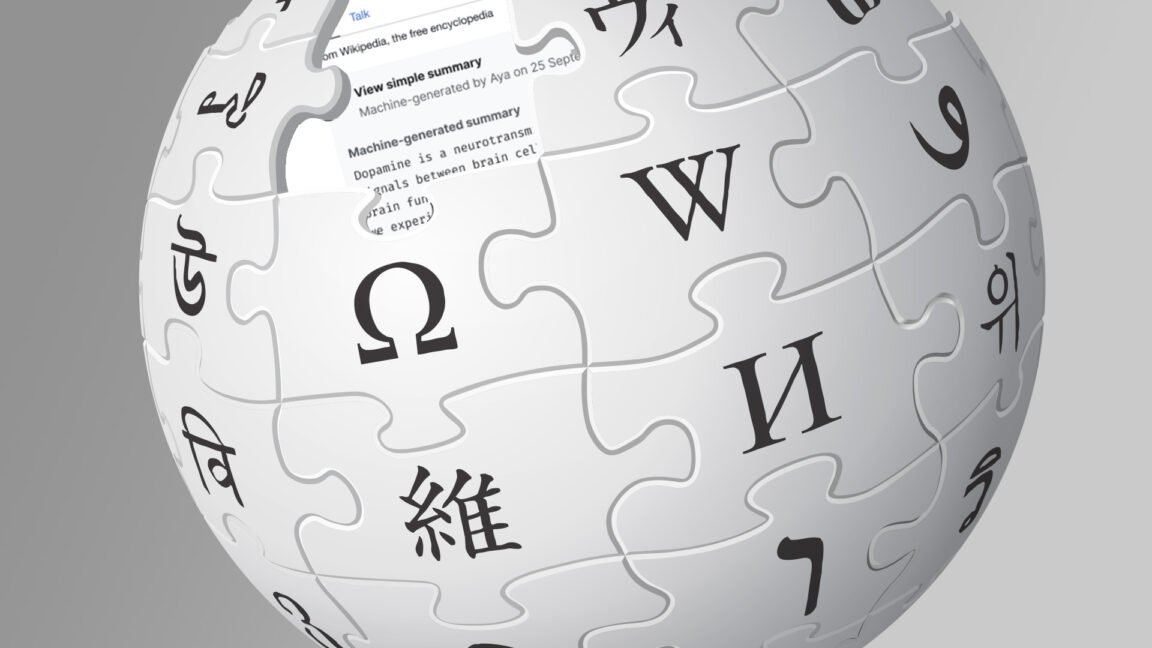 ويكيبيديا تلوح برسوم ترخيص للمحتوى مع تزايد عبء الذكاء الاصطناعي 1 Wikipedia AI