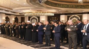 صلاة الجمعة مسجد الشرطة