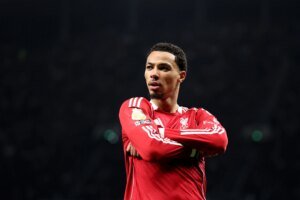 hugo ekitike liverpool celebrates scoring 1047079260