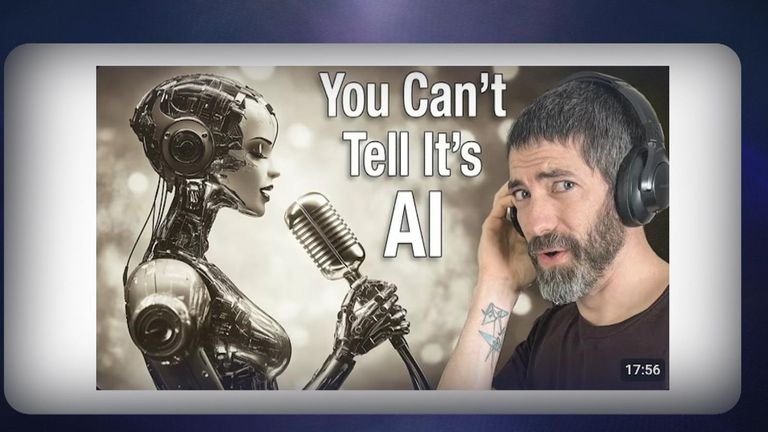 احتيال موسيقى AI