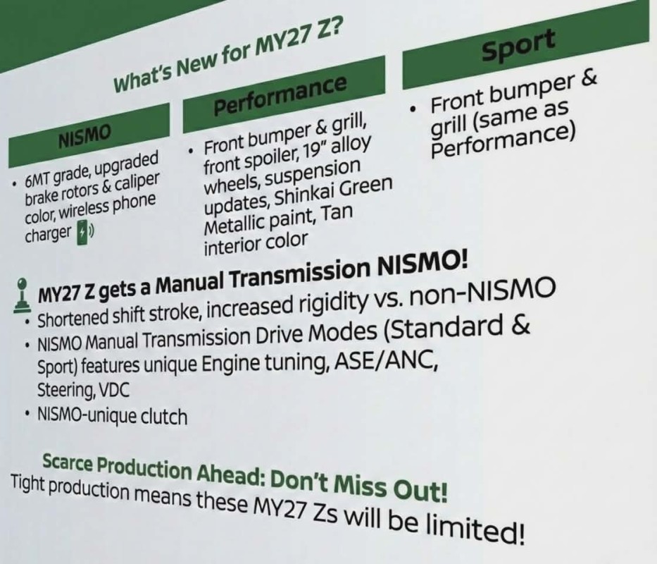 نيسان-Z-2027-ندرة-تحديثات