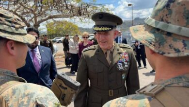 وفد أمريكي عسكري في كراكاس