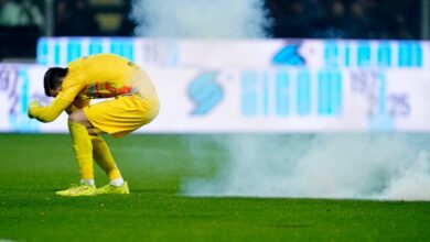 إصابة حارس كريمونيزي