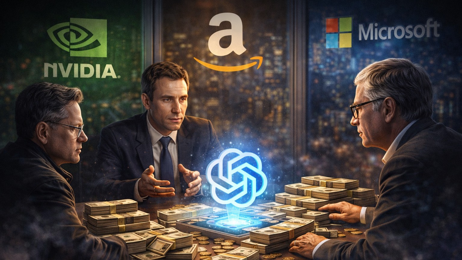 60 مليار دولار على المحك: عمالقة التكنولوجيا تتسابق لتمويل OpenAI في سباق الذكاء الاصطناعي 1 تمويل_OpenAI_سباق_الـ60_مليار_دولار