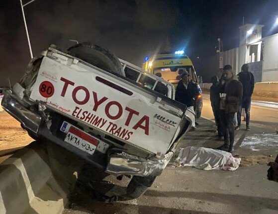 مأساة الكيلو 27: حادث تصادم مروع يودي بحياة سائق على طريق الإسكندرية مطروح 1 مصرع-سائق-الإسكندرية-مطروح