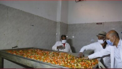 ضبط 315 طن مخللات مجهولة المصدر بمصنع غير مرخص بالمنوفية