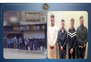 ضبط متهمين بغلق محل ملابس بالفيوم