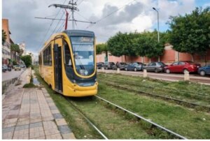 إيقاف ترام الرمل بالإسكندرية