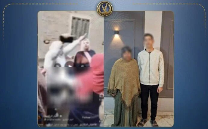تعدٍ وتزييف: فيديو الشرقية يلاحق الأم ونجلها