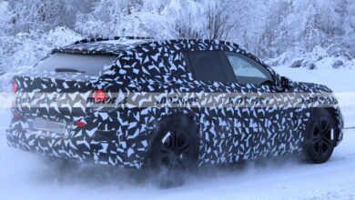 مرسيدس-AMG GT SUV تظهر في صور تجسسية 3 AMG GT SUV اختبارات شتاء