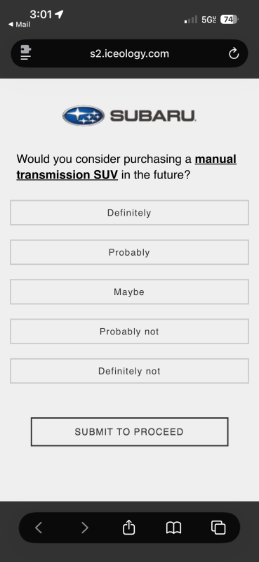 سوبارو-ناقل-يدوي-SUV-استطلاع