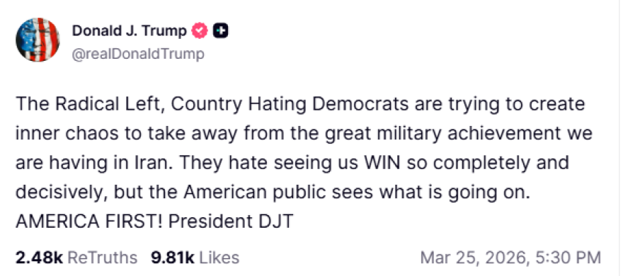 ترامب-يهاجم-اليسار-الديمقراطيين-إيران