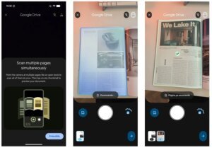 جوجل درايف: ماسح AI سري