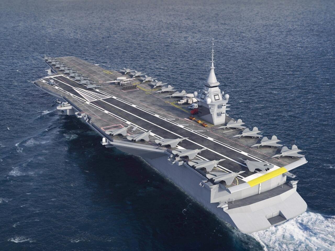 فرنسا تحرك حاملة طائرات نووية