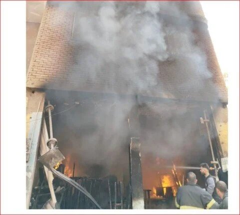 حريق-القليوبية-مصرع-اصابة