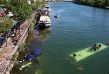 سقوط حافلة في السين