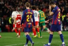 إصابات برشلونة وأتلتيكو