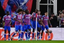 احتفالات لاعبي بالاس ضد فيورنتينا