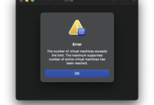 تجاوز قيد الـ VMs في آبل