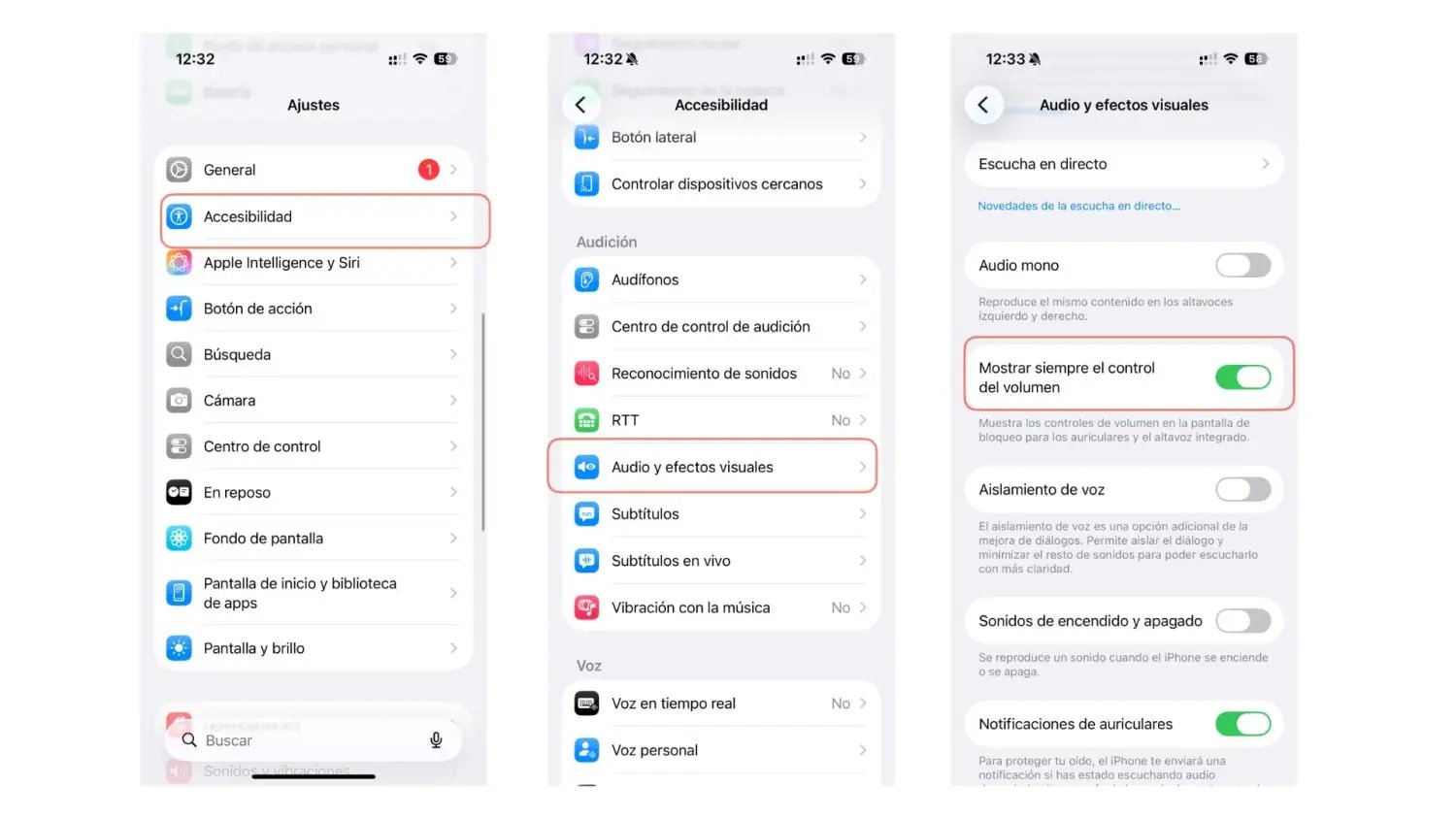 آبل تعيد شريط الصوت لشاشة القفل في iOS 18.2 1 عودة شريط الصوت للآيفون
