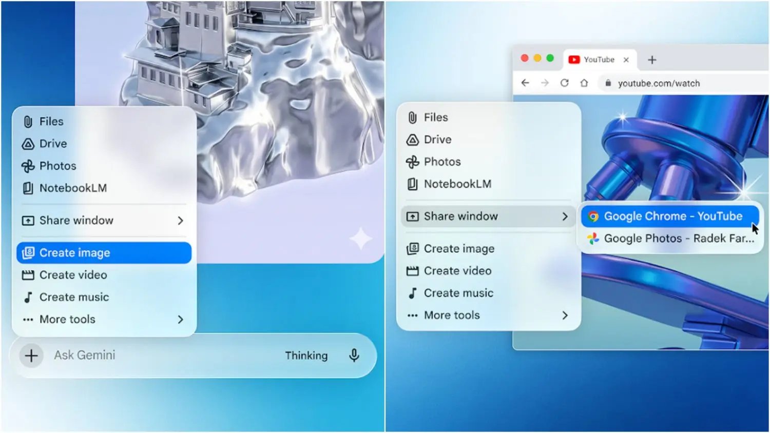 Gemini يصل إلى أجهزة الماك