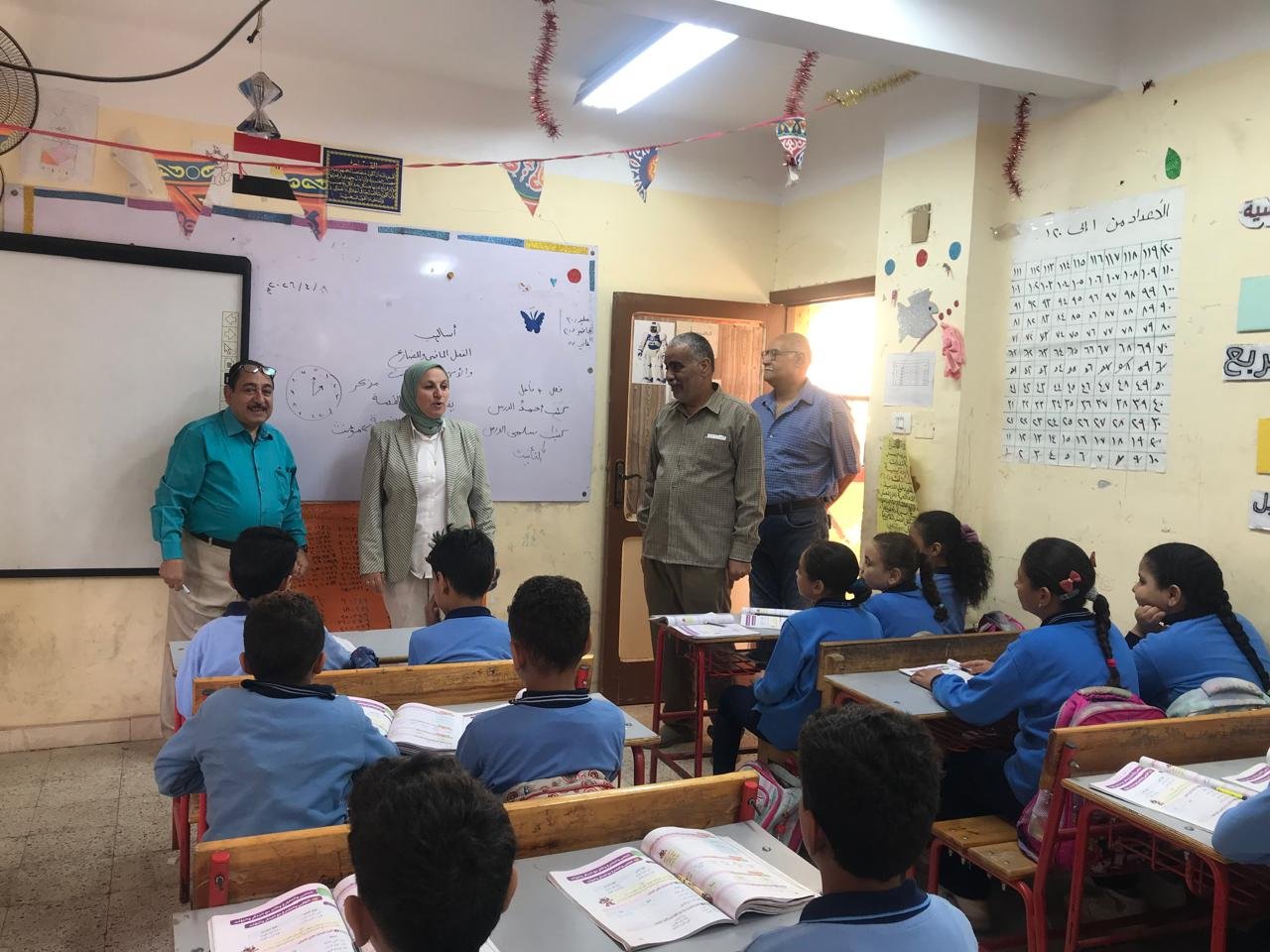 جولة مدير تعليم القاهرة