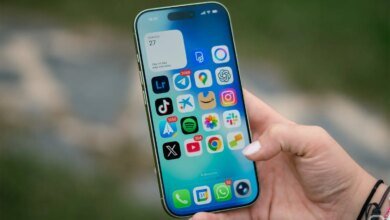 أزمة شاشة آيفون 18