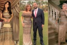 جدل فستان لميس الحديدي