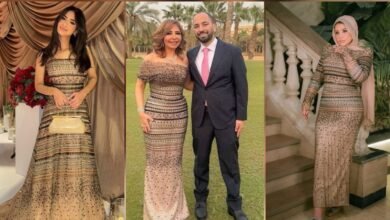 جدل فستان لميس الحديدي