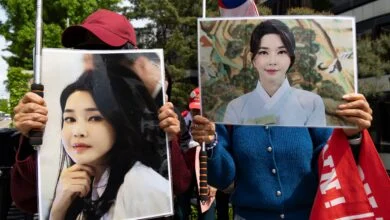 سجن زوجة رئيس كوريا الجنوبية