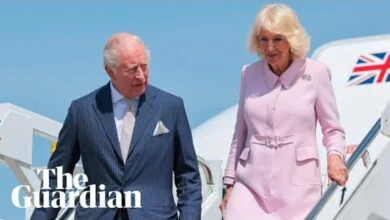 استقبال الملك تشارلز