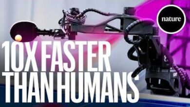 روبوت سوني لتنس الطاولة