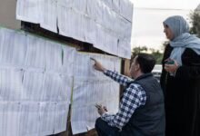 انتخابات دير البلح والضفة