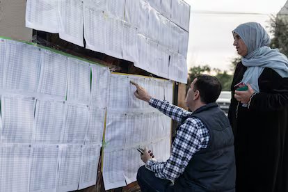 انتخابات دير البلح والضفة