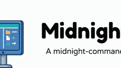 إطلاق Midnight Captain: مدير ملفات للطرفية يدمج Vim بلغة Go 2 Midnight Captain CLI