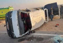 7 إصابات بحادث دائري القاهرة