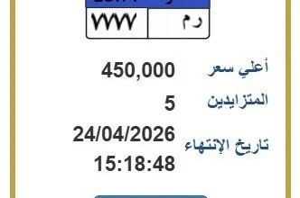 مزاد أراضي زايد